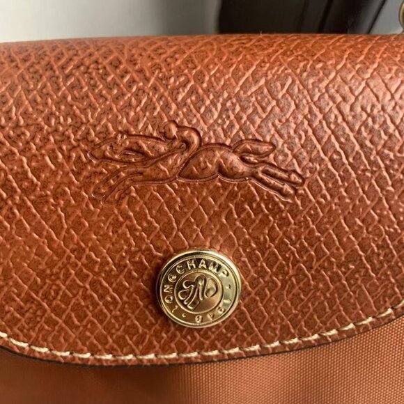 Longchamp Brown Leather Handbag - Picture 2 of 14